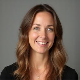Professional portrait of Dr. Emily Carter, Lead Speech Pathologist at Little Steps